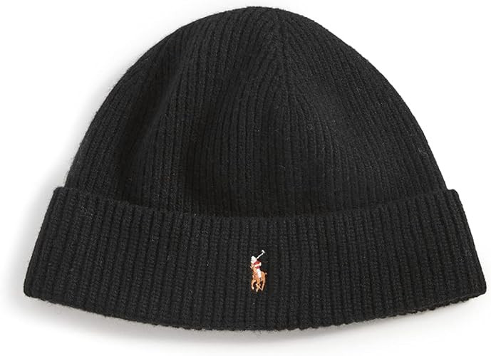 Polo Ralph Lauren Men's Signature Cuff Hat | Amazon (US)