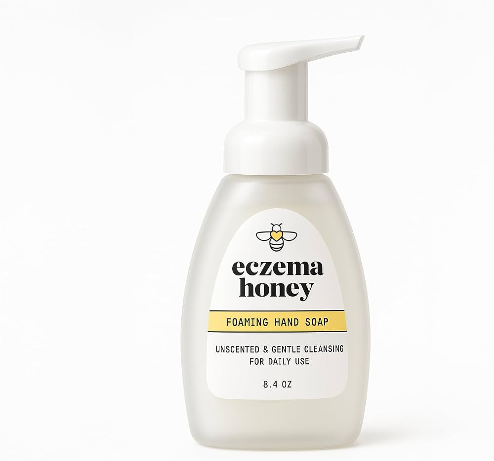 ECZEMA HONEY Gentle Foaming Hand Soap - Gentle Cleanser for Dry Hands - Non-Toxic Unscented Hand ... | Amazon (US)