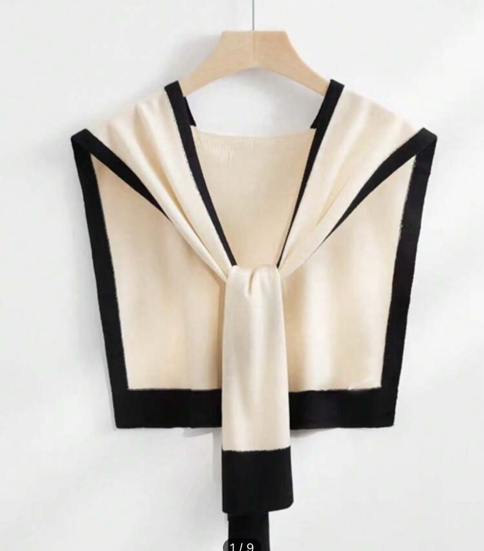 Chic sweater shawl 