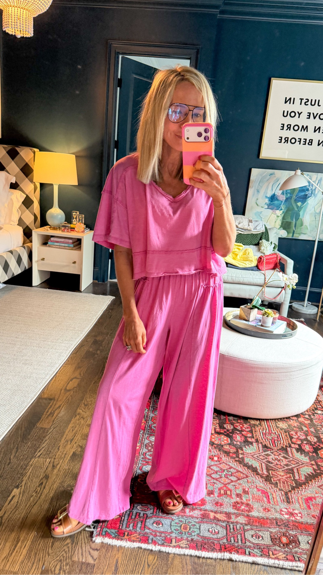 the perfectly pink summer uniform • wearing XS in both!

#LTKmomlife #LTKootd #LTKOver40