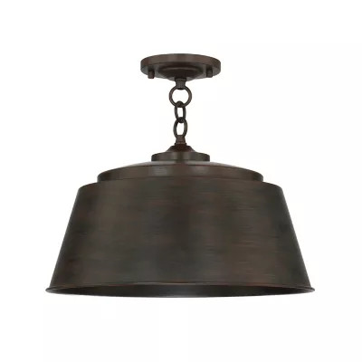 Tybee Semi-Flushmount | Lumens