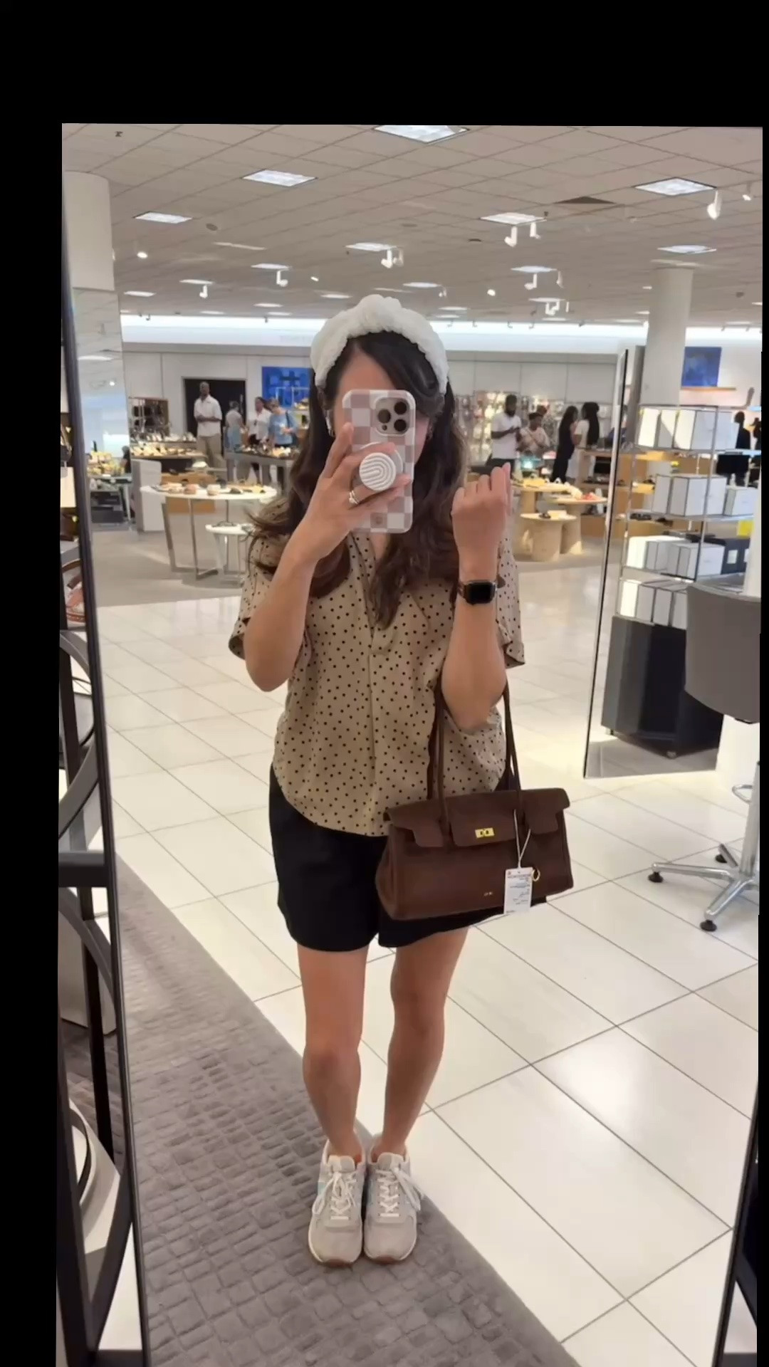This bag stopped me in my tracks during the Nordstrom Anniversary Sale. 🤎

The rich chocolate brown color, structured silhouette, and designer-inspired details make it look far more expensive than it is. It’s the perfect handbag for elevating fall outfits, workwear looks, and everyday denim while still feeling timeless and classic.

If you’re building a classic fall wardrobe, a beautiful neutral handbag is one of the best NSale investments.

#LTKSeasonal #LTKSaleAlert #LTKOver40