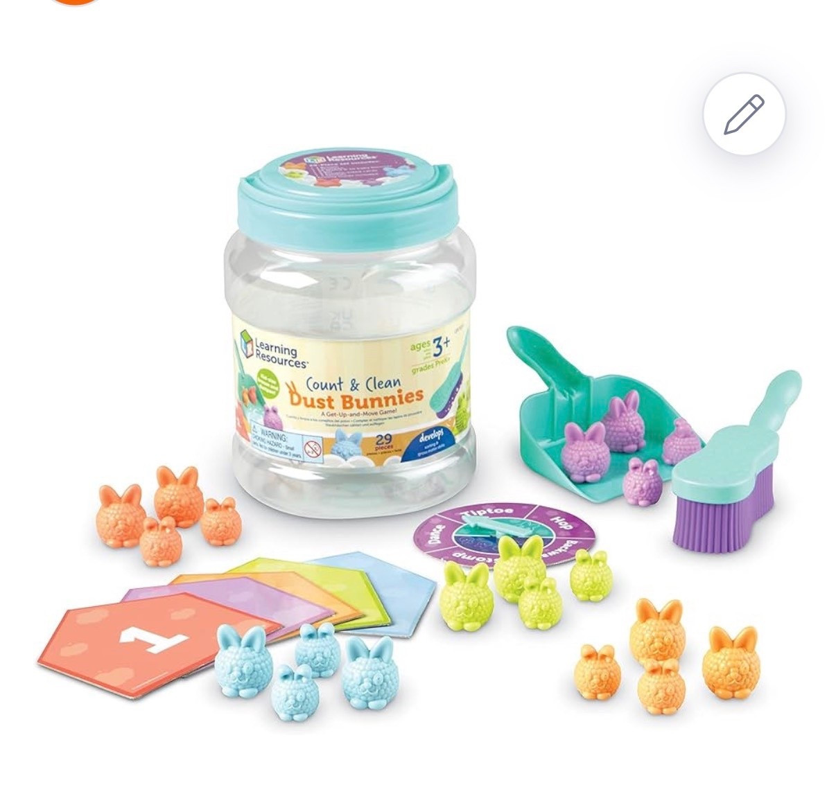 Oh love this idea for an Easter basket! On theme with the bunnies. But also learning!

#LTKKids #LTKmomlife #LTKdayinmylife
