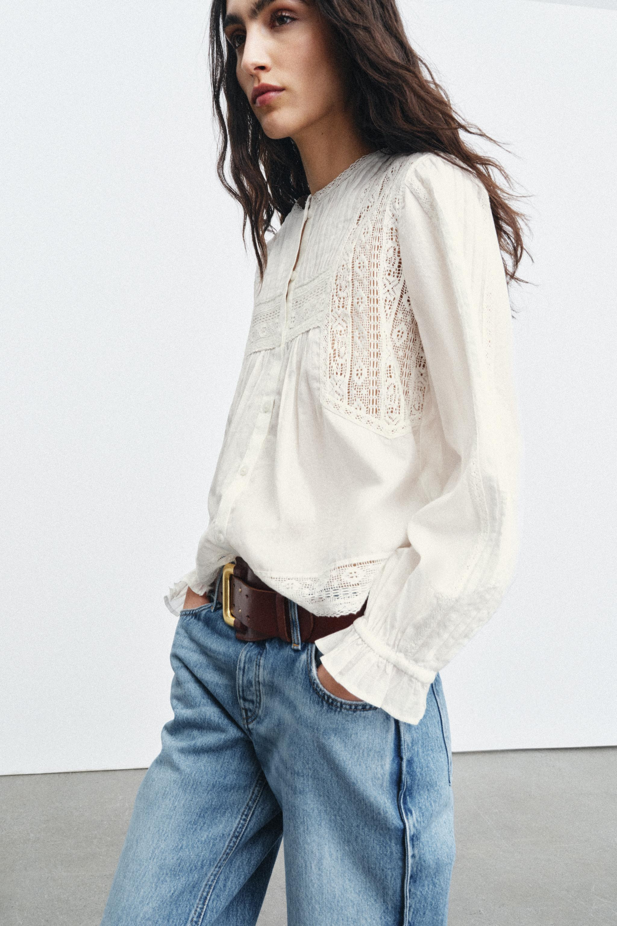 EMBROIDERED ZW COLLECTION SHIRT | Zara US