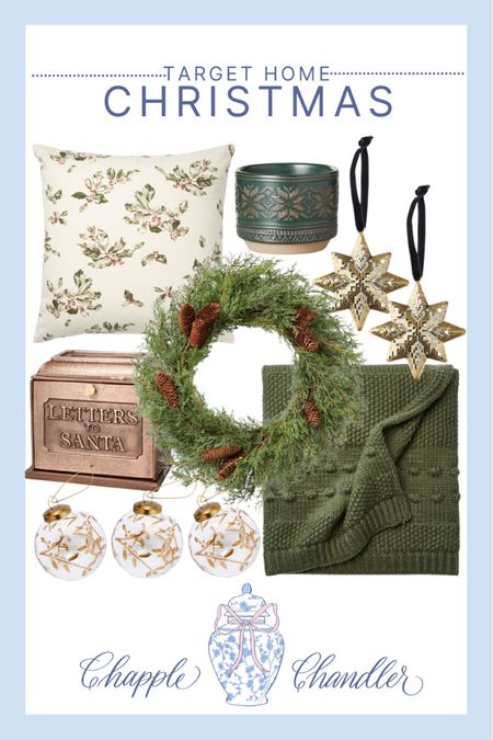 Cyber Monday! Target, target home, Christmas, holiday, Christmas Decour, holiday core, letters to Santa, green throw blanket, chunky blanket, Christmas ornaments, gold ornaments, Christmas wreath, wreath for front door, living room, bedroom, holiday accessories, preppy, budget friendly home Decour

#LTKCyberweek #LTKhome #LTKHoliday
