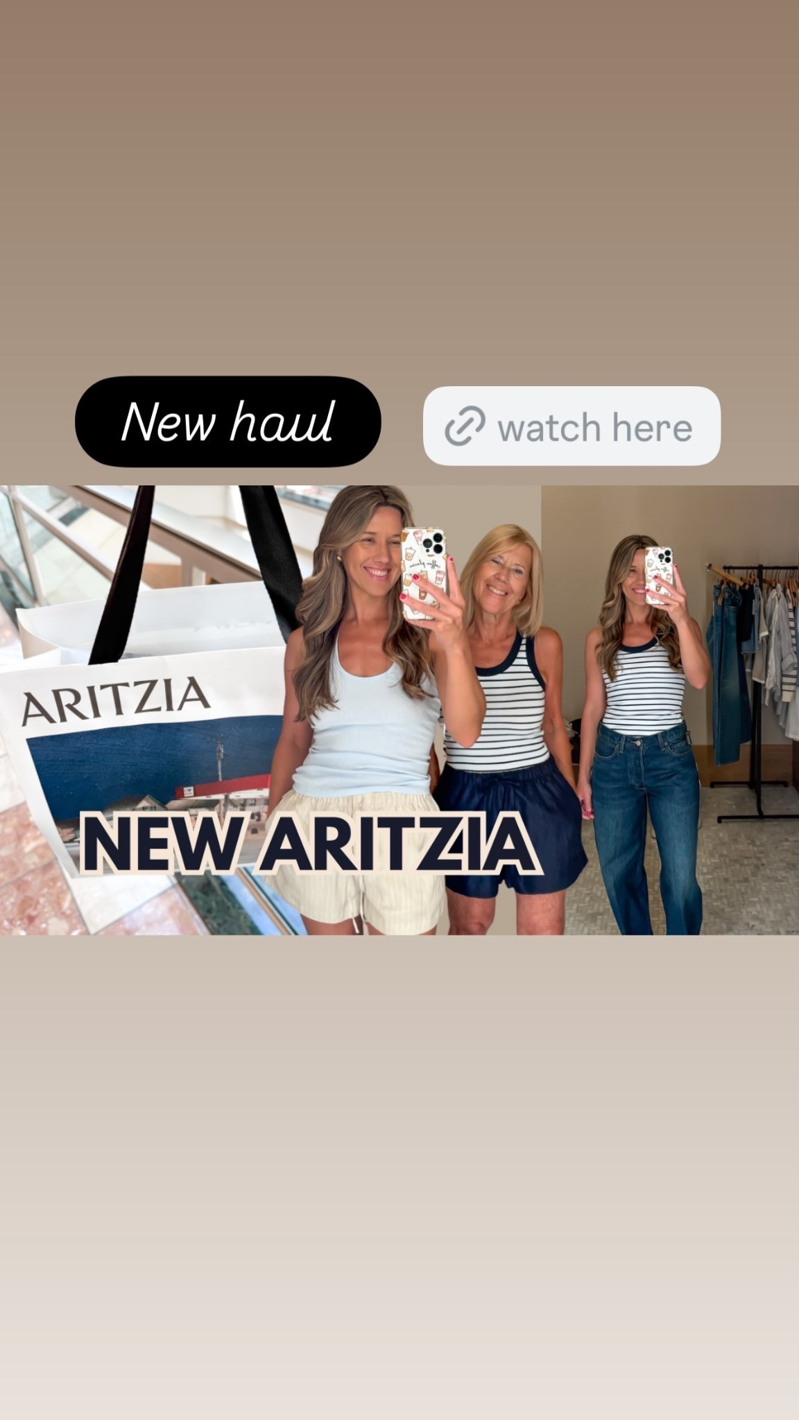 New haul with mom @Aritzia

#LTKvlog #LTKSeasonal