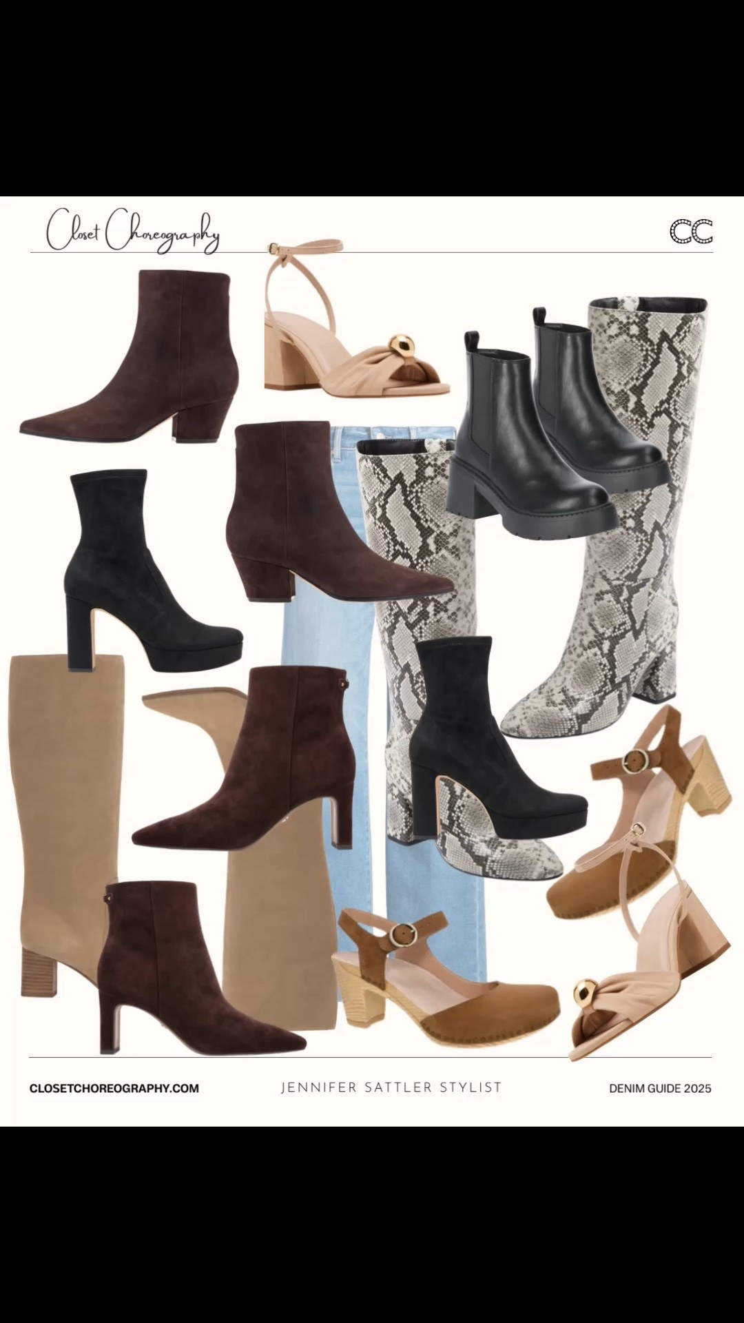 The best premium jeans for block heels are 25% off here