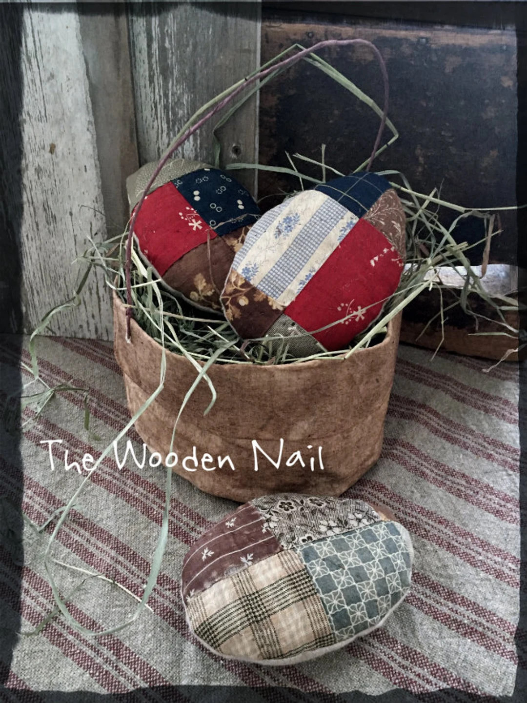 ETBC167 Primitive Prairie Basket and Egg Epattern - Etsy | Etsy (US)