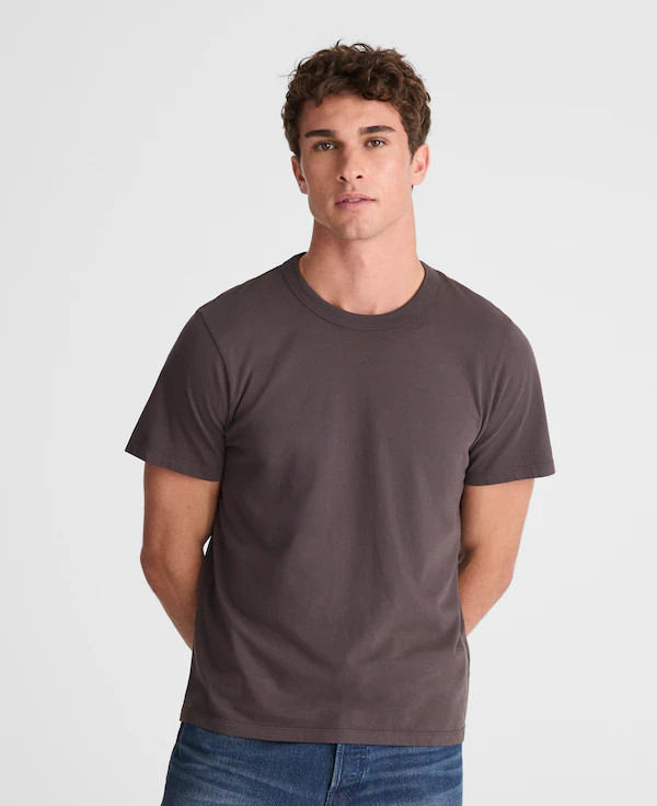 Garment-Dyed Allday Crewneck Tee | Madewell | Madewell