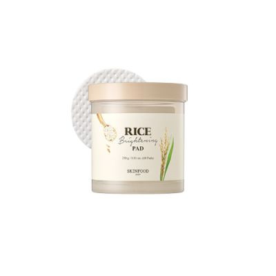 Shop SKINFOOD - Rice Brightening Pad - 250g/60pads | Stylevana