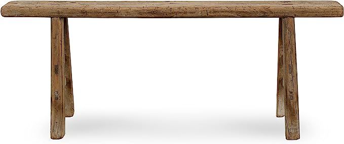 Artissance Vintage Noodle, Weathered Natural Wood Finish (Size & Color Vary) Indoor Bench | Amazon (US)