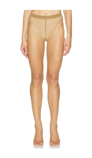 Wolford Luxe 9 Tights in Nude. - size XL | Revolve Clothing (Global)