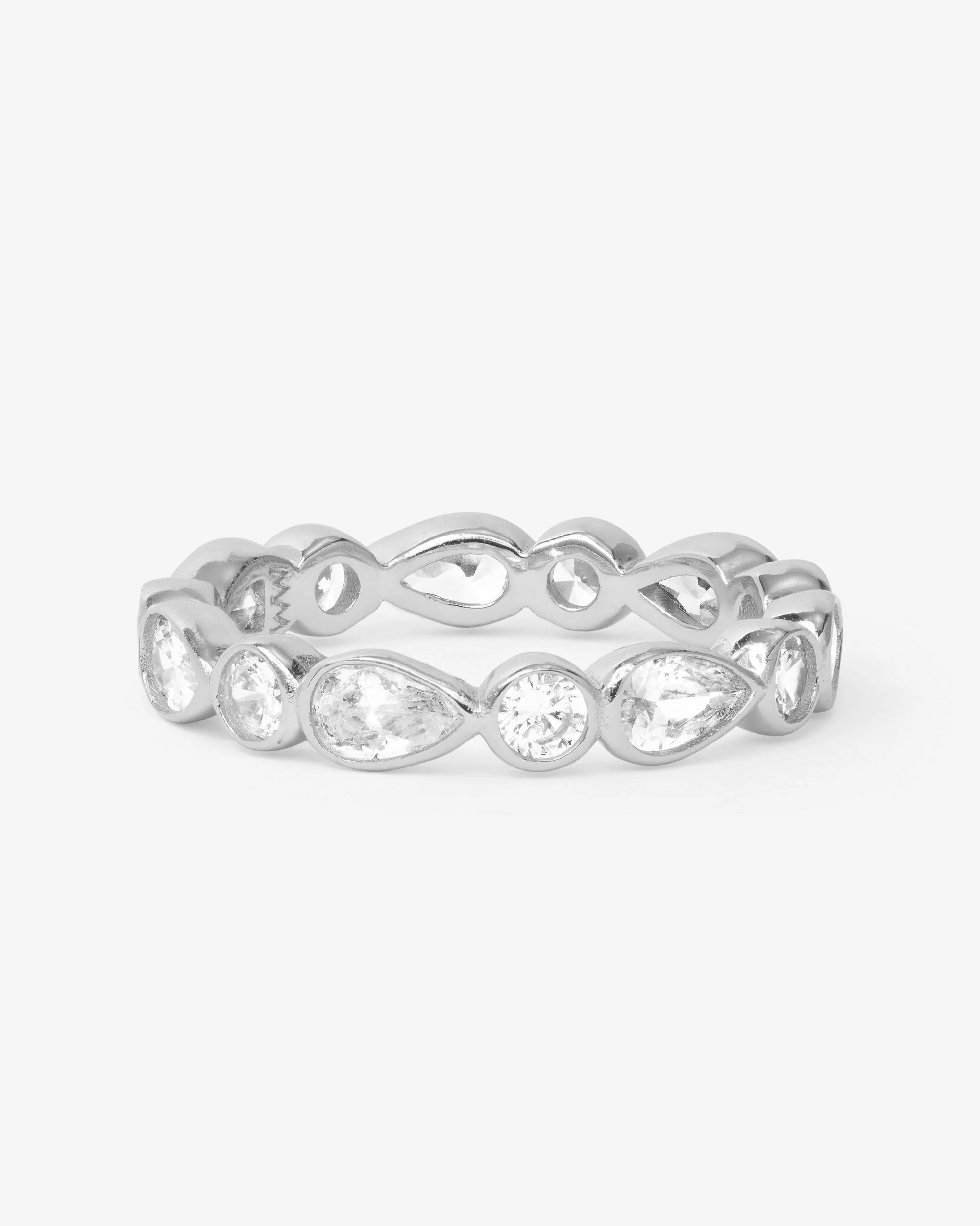 Isla Ring - Silver|White Diamondettes | Melinda Maria Jewelry