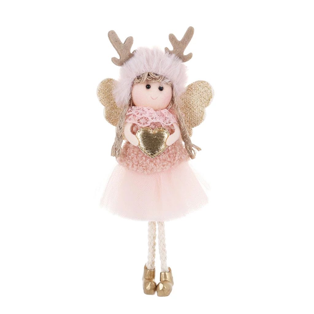 Christmas Decorations Christmas Angel Plush Doll Pendant Xmas Tree Hanging Decoration Party Ornam... | Walmart (US)