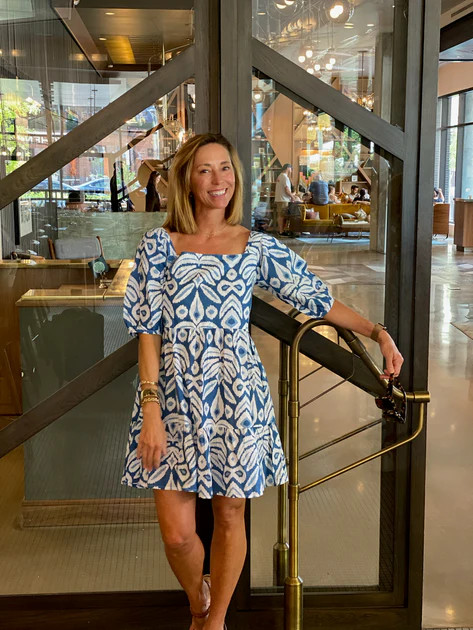 Royall Ave. Dress, blue | Mimi Seabrook