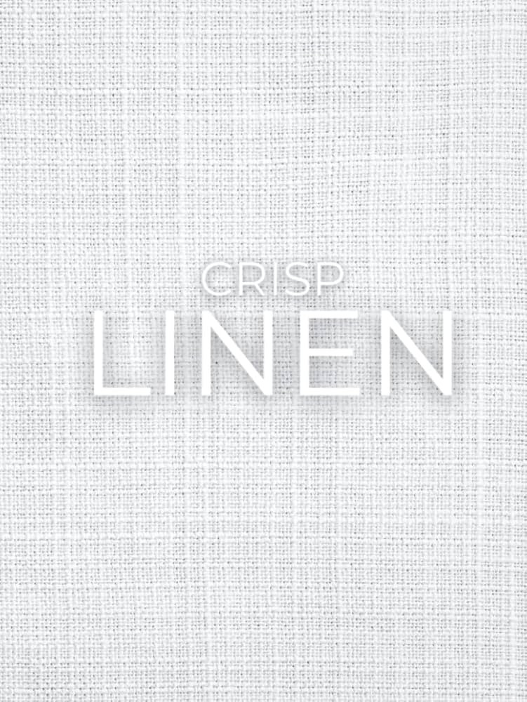 Crisp Linen: White Decorative Stacking Book for Display on Coffee Tables & Bookshelves | Perfect ... | Amazon (US)
