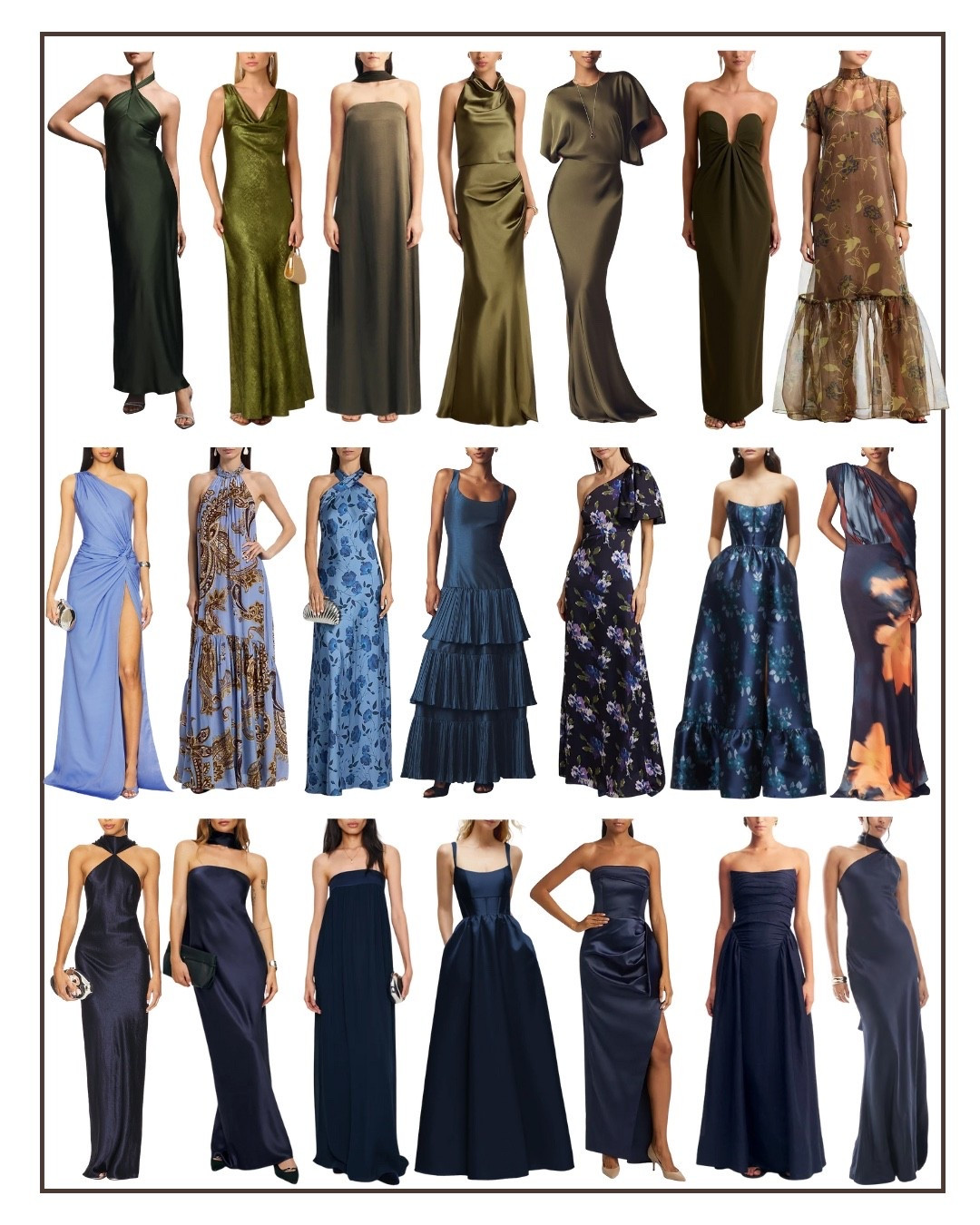 Wedding guest dress 
Fall wedding guest dresses 
Wedding guest dresses 
Green wedding guest dress
Blue wedding guest dress 

#LTKWedding #LTKSeasonal