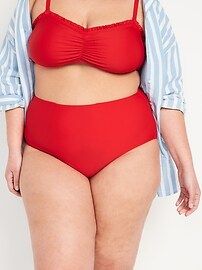 High-Rise Classic Bikini Swim Bottoms for Women | Old Navy (US)