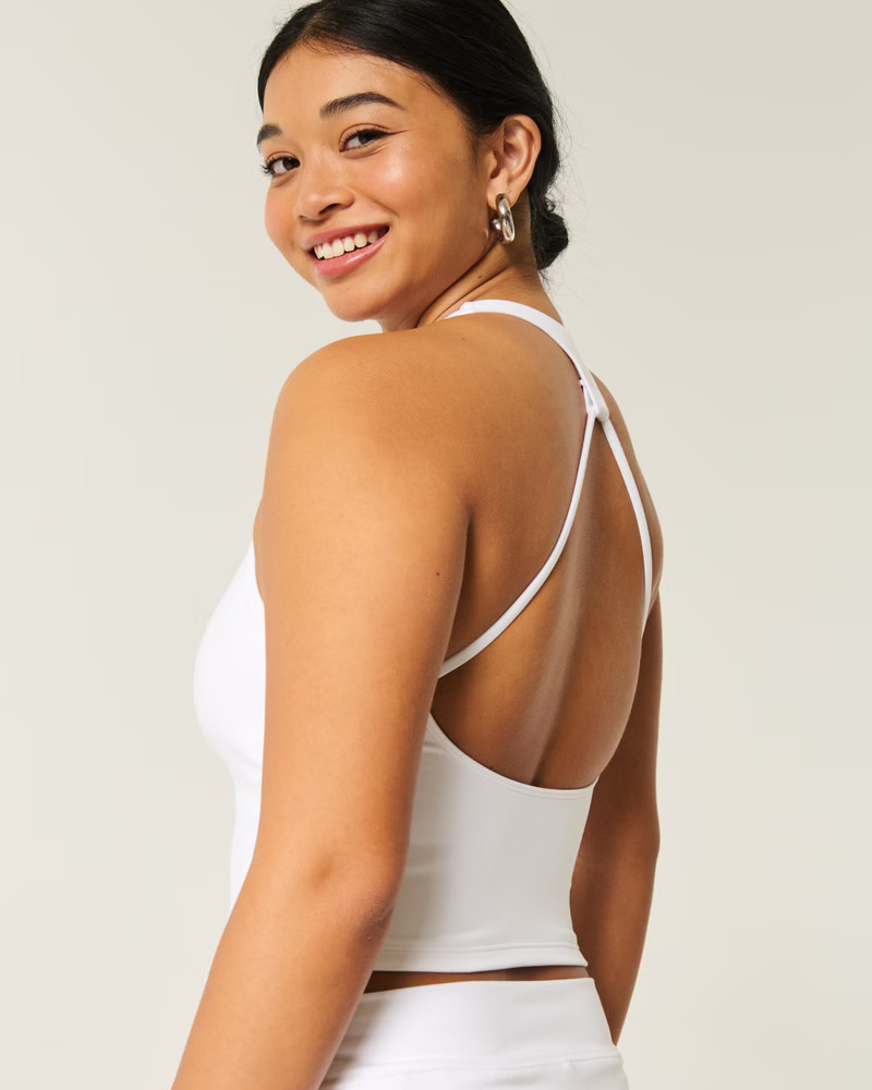 Gilly Hicks Active Recharge Halter Tank | Hollister (US)