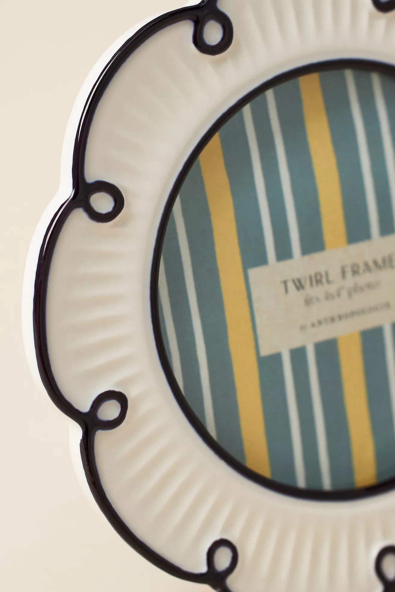 Twirl Ceramic Picture Frame | Anthropologie (US)