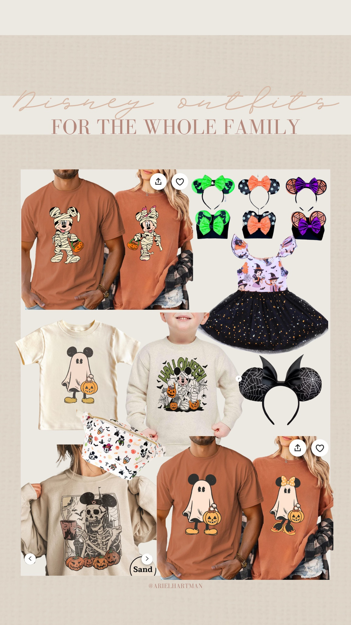 Disney Halloween for the entire family// matching family Halloween// Disney family// disneyworld// mickeys not so scary Halloween party// Disneyland Halloween half 

#LTKTravel #LTKFamily #LTKSeasonal