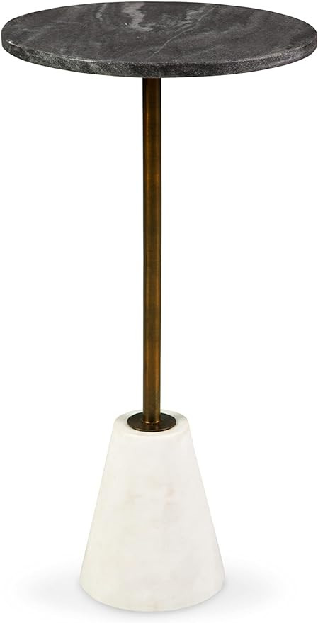 Signature Design by Ashley Caramont Accent Table, Black & White | Amazon (US)