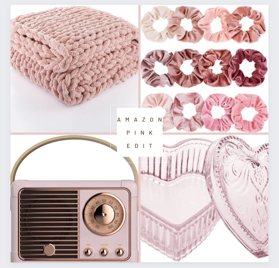 AMAZON PINK EDIT 💗
#pink #heart#giftguide #valentinesday #amazon #amazonpinkedit

#LTKGiftGuide #LTKhome #LTKSeasonal