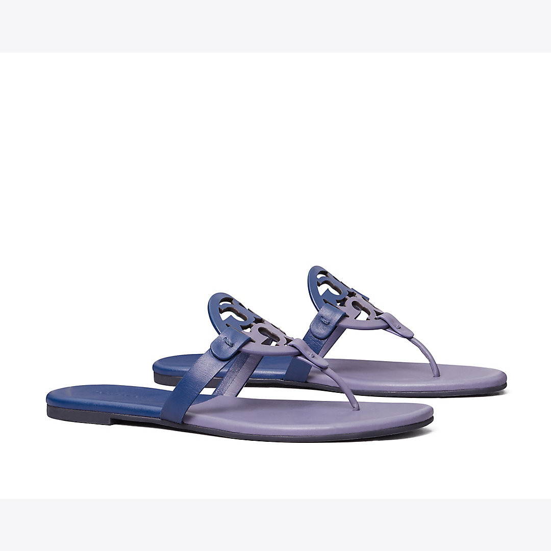 Tory Burch Miller Soft Sandal, Bicolor Leather | Tory Burch (US)