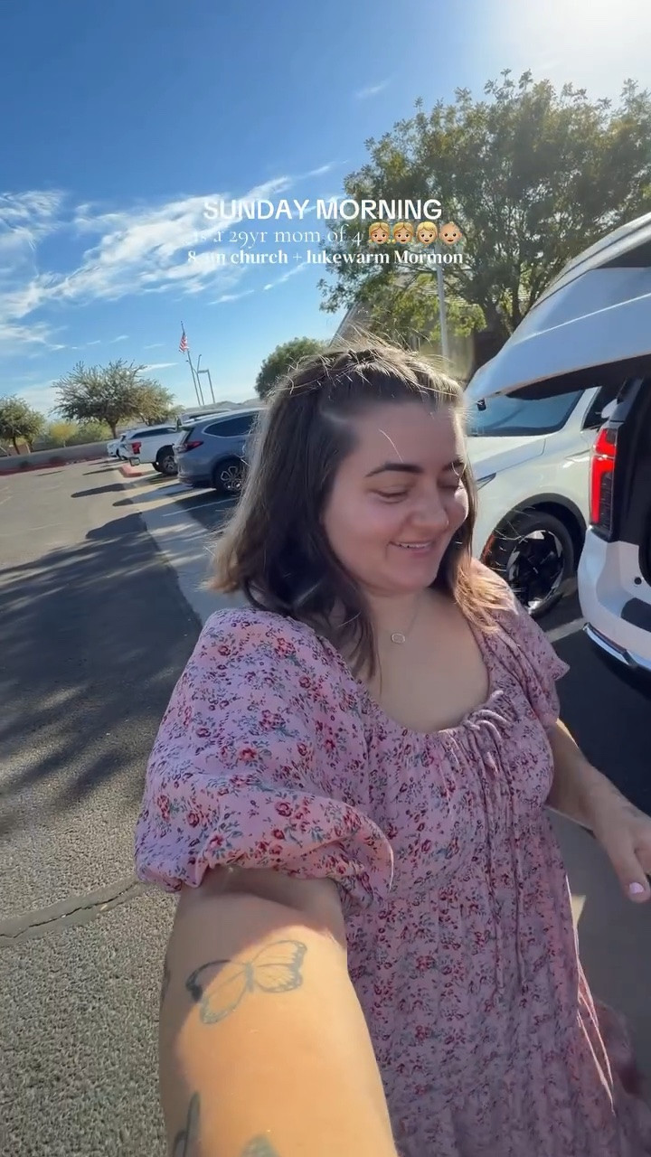 Well, that’s a new record for us 🙈😂⛪️ #sundayvlog #momof4 #mormon #family