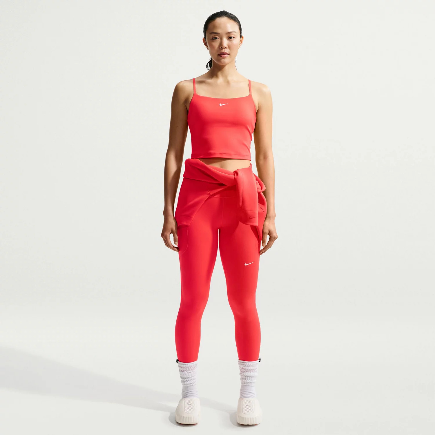 Nike Women's One Medium Support Padded Adjustable Sports Bra Tank Top | Academy Sports + Outdoors