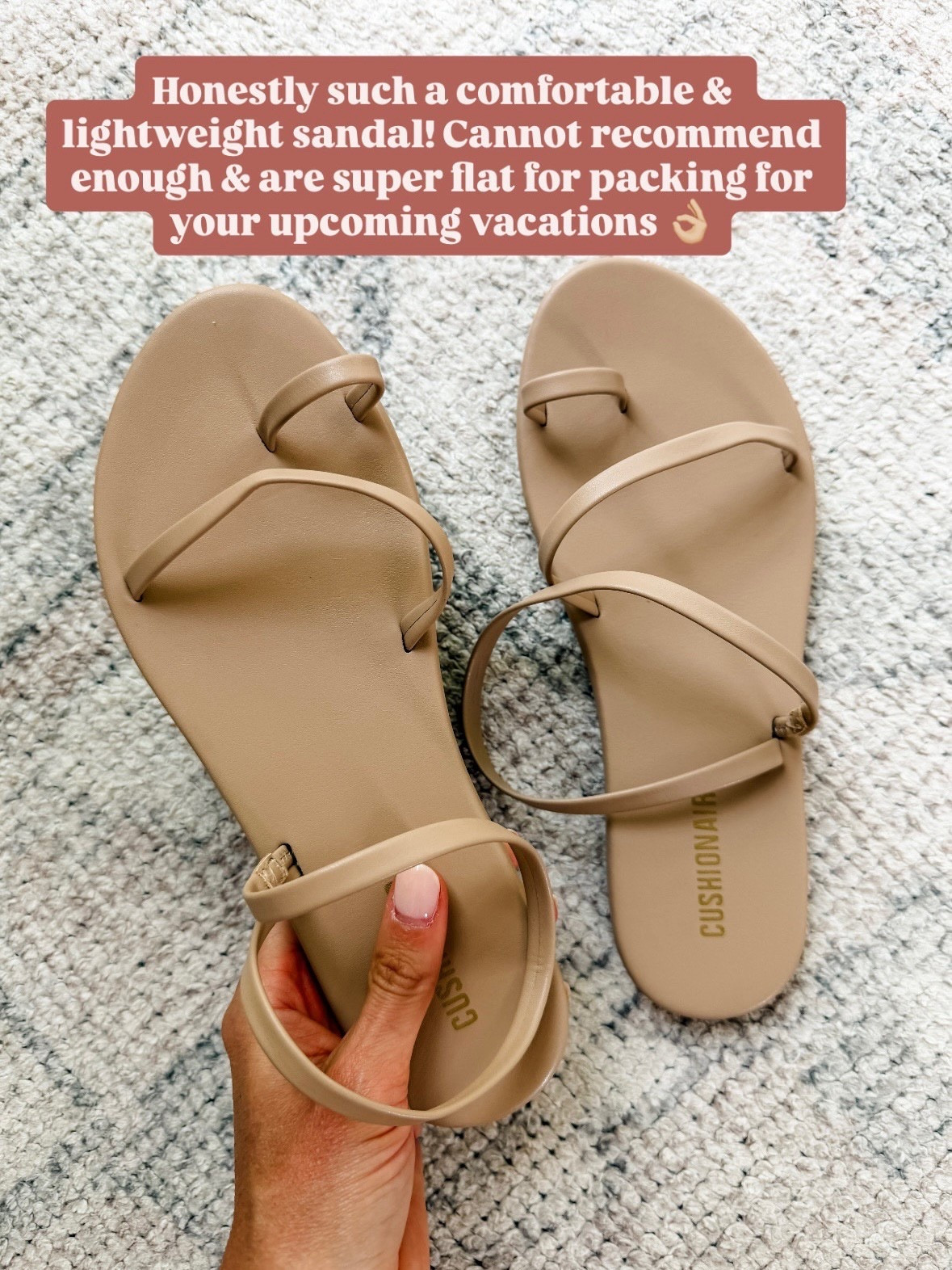 These sandals are perfect for the beach! So comfy & affordable!

Loverly Grey, Amazon find, neutral sandals 

#LTKootd #LTKTravel