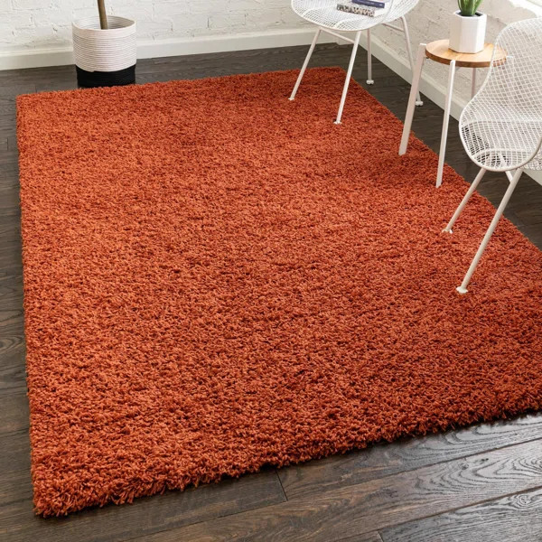 Santra Performance Terracotta Rug | Wayfair North America
