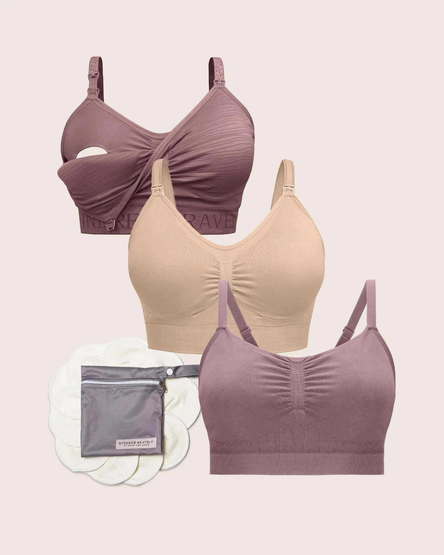 Mix-and-Match Nursing & Pumping Bra Bundle | Kindred Bravely | Kindred Bravely