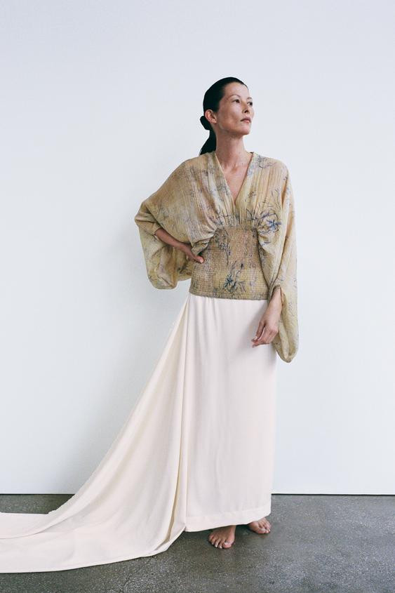 ZW COLLECTION PRINT TOP | Zara US