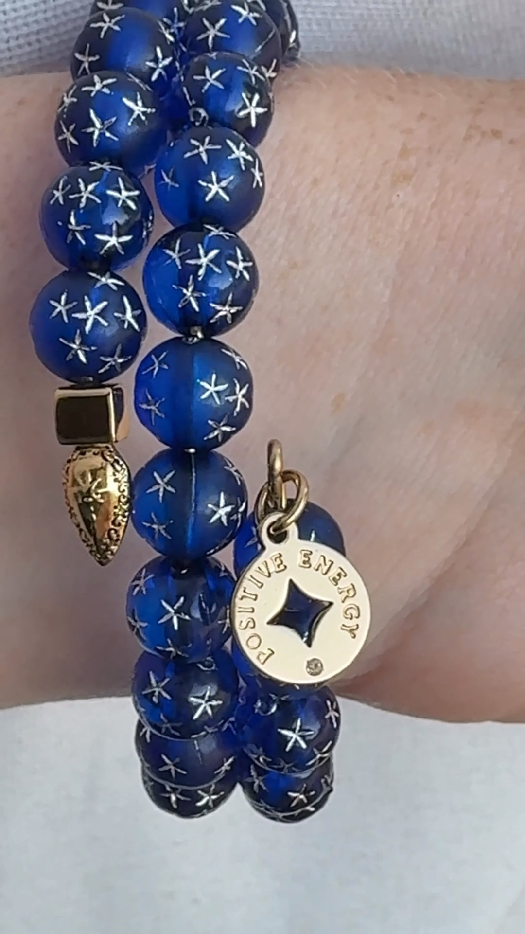 Moon Magic Beaded Wrap Bracelet from Alex and Ami | I normally am not a beaded bracelet person, but this one is so pretty! I love all the little stars and the gold details on the ends of the wrap bracelet really make it look polished. It’s the perfect gift for anyone that loves the night sky and is a cute reminder of that throughout the day.

#LTKFindsUnder50 #LTKSeasonal