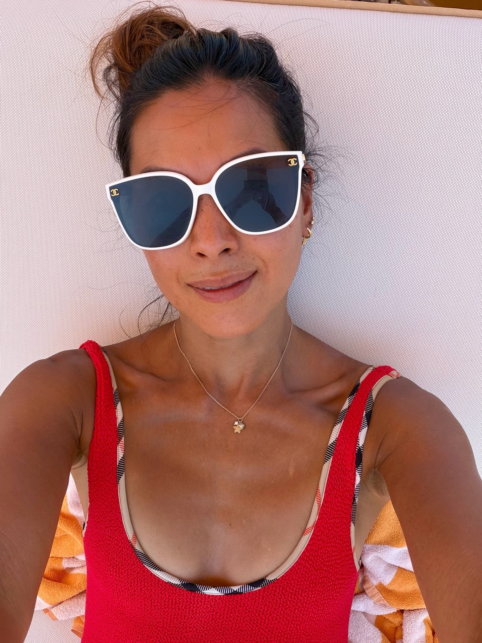 Wore my starfish necklace the whole of this holiday with matching earrings ⭐️ use my code DEBBIE10