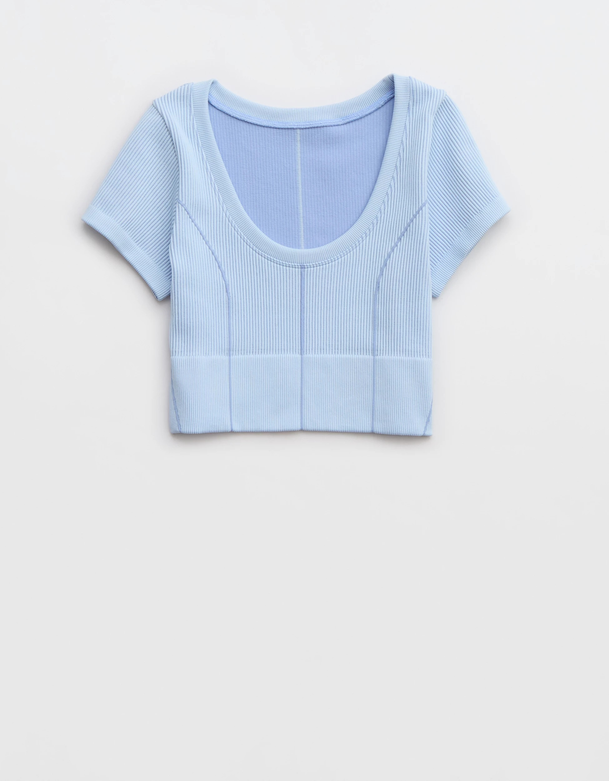 OFFLINE By Aerie Seamless Corset T-Shirt | Aerie