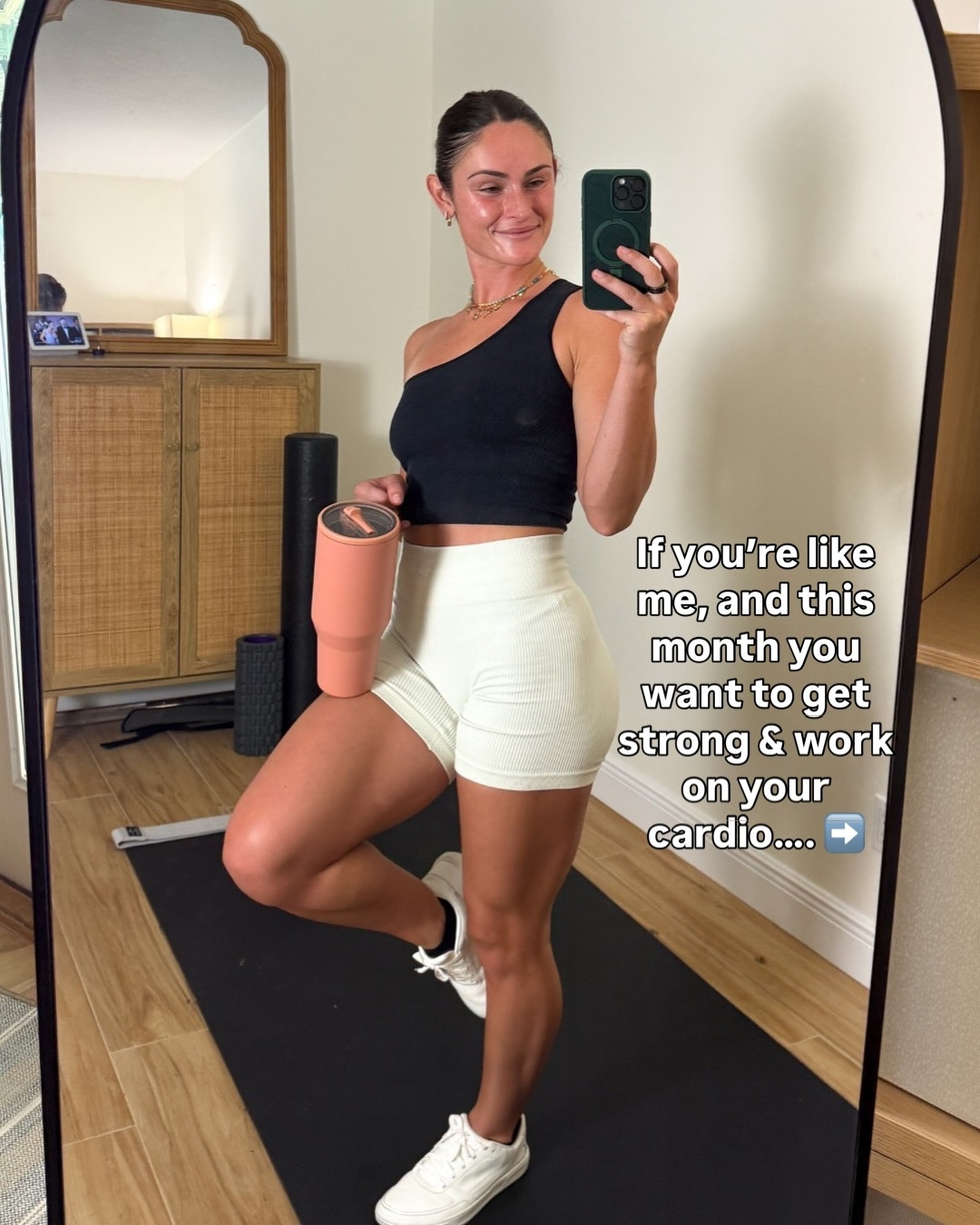 The month of August is going to be Strong 💪🏼 & Sweaty 💦 

You in sis? 😏🩵

Comment “CALENDAR” and I’ll send you our Calendar + August Playlist of Workouts on @youtube 

#strengthtraining #workoutplan #dumbbellworkouts #fitnessforwomen