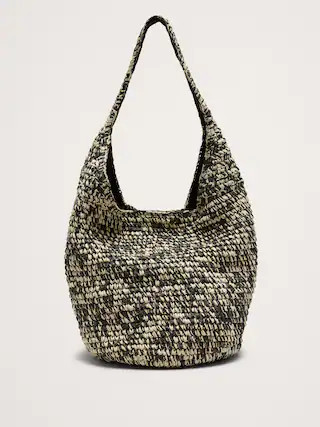Marled Raffia Tote Bag | Banana Republic (US)