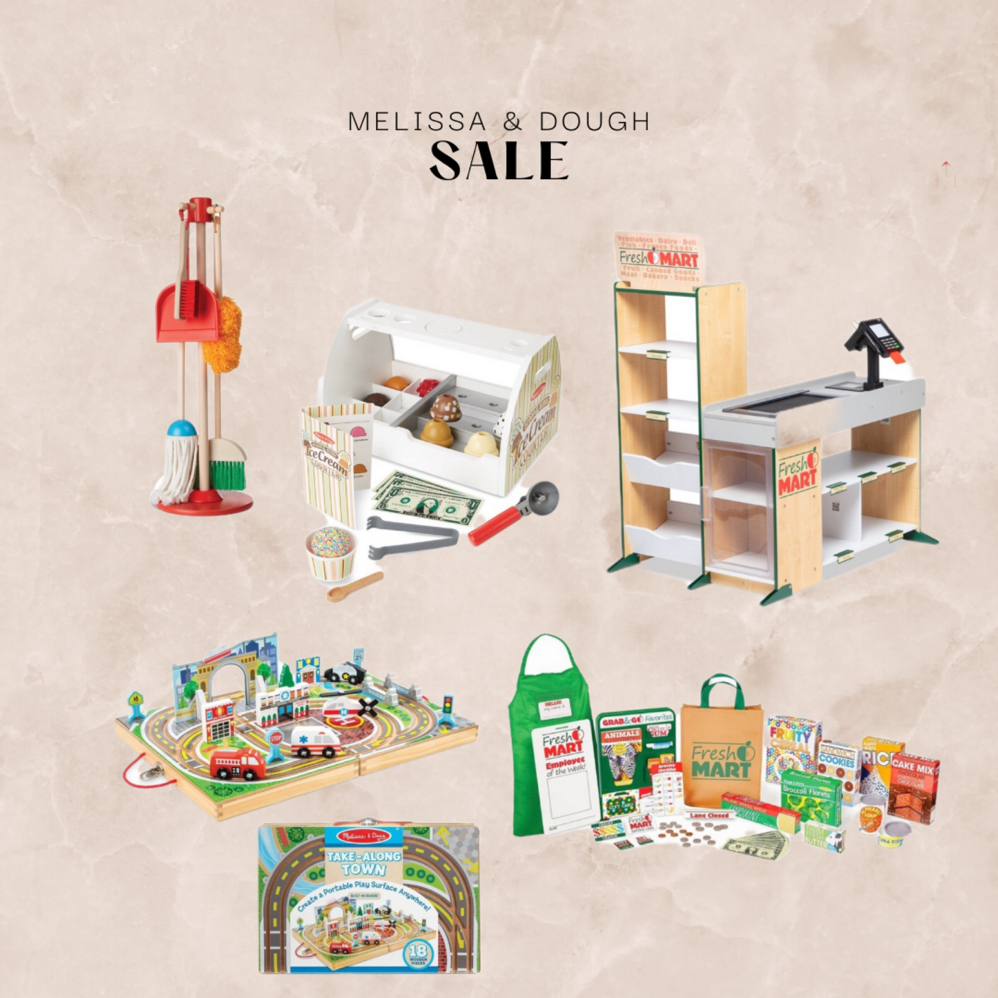 Christmas toddler gifts, Melissa and dough toys on sale, Melissa and dough grocery store 

#LTKHoliday #LTKGiftGuide #LTKkids