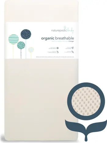 Naturepedic Organic Breathable 2-Stage Crib Mattress | Nordstrom | Nordstrom