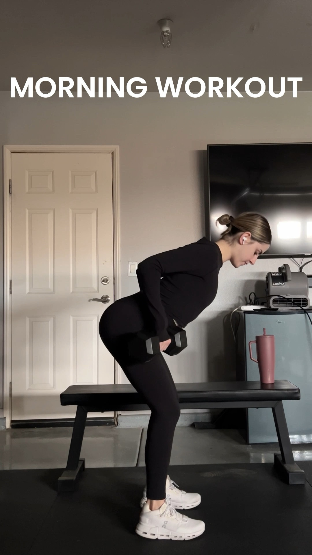 today’s workout outfit! 🖤
long sleeve - size small (code REESE15)
leggings - size small (code REESE15)
shoes - size 7

#LTKActive #LTKootd #LTKfitnessgoals