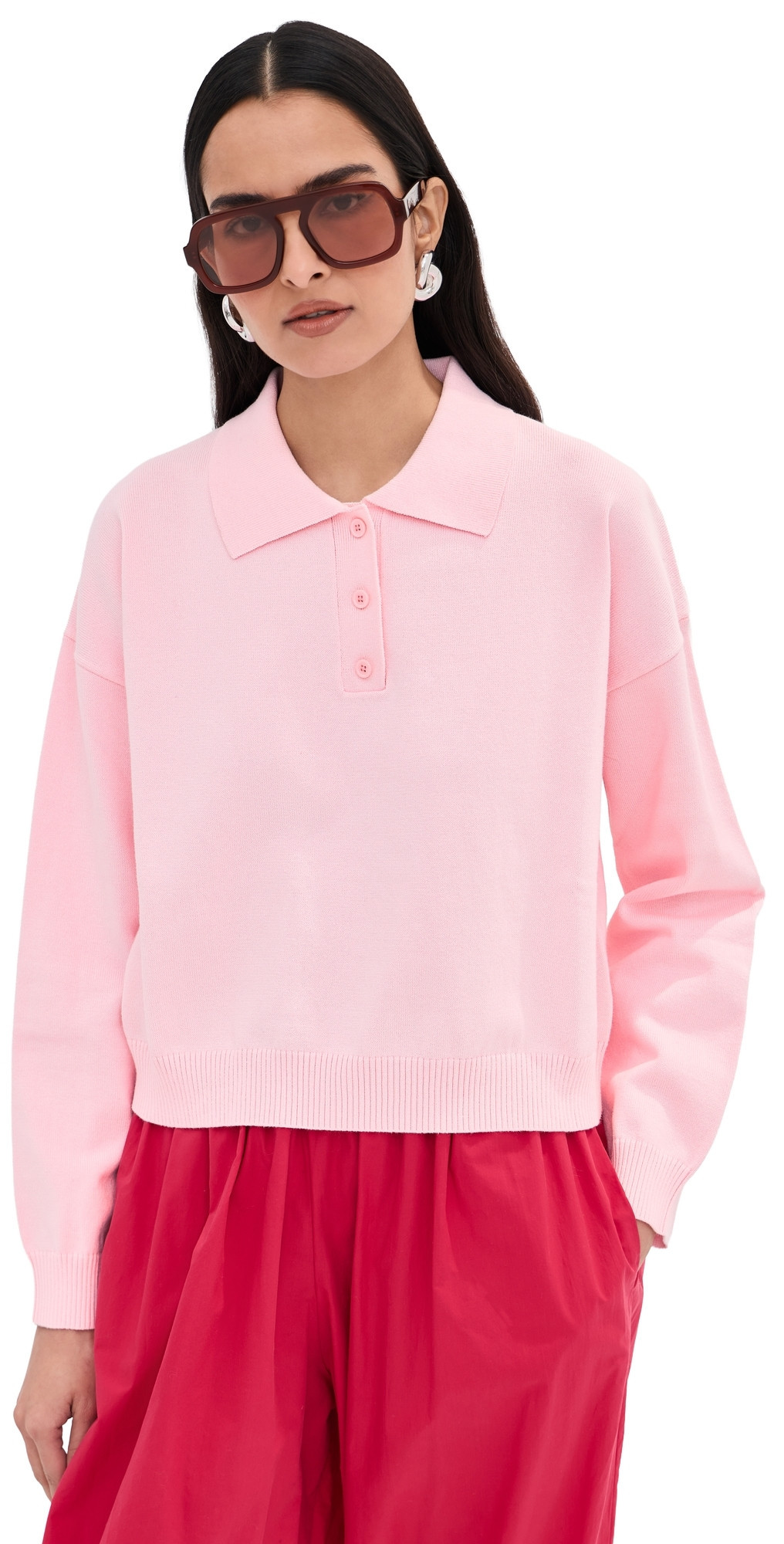 LE BOP Zadie Polo Ballet Pink L | Shopbop