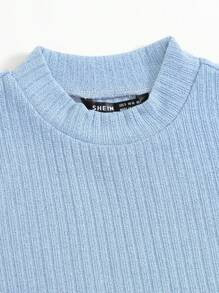 SHEIN EZwear Solid Crop Rib-knit Tank Top SKU: swvest07210224257(1000+ Reviews)$3.99$3.79Join for... | SHEIN