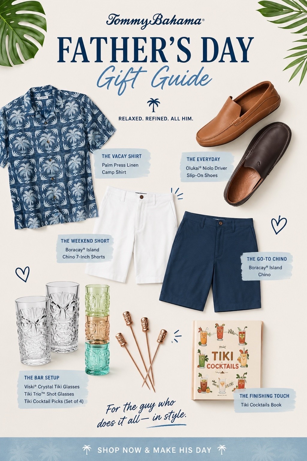 Father’s Day gifting, but make it island-inspired 🌴🩵

Rounded up some of my favorite Tommy Bahama finds for the guy who deserves a little luxury this year — from the perfect vacation shirt and everyday loafers to tiki bar essentials he’ll actually use.

Linked everything in my LTK! ✨ #FathersDayGiftGuide #TommyBahama #LTKMensStyle

#LTKMens #LTKTravel