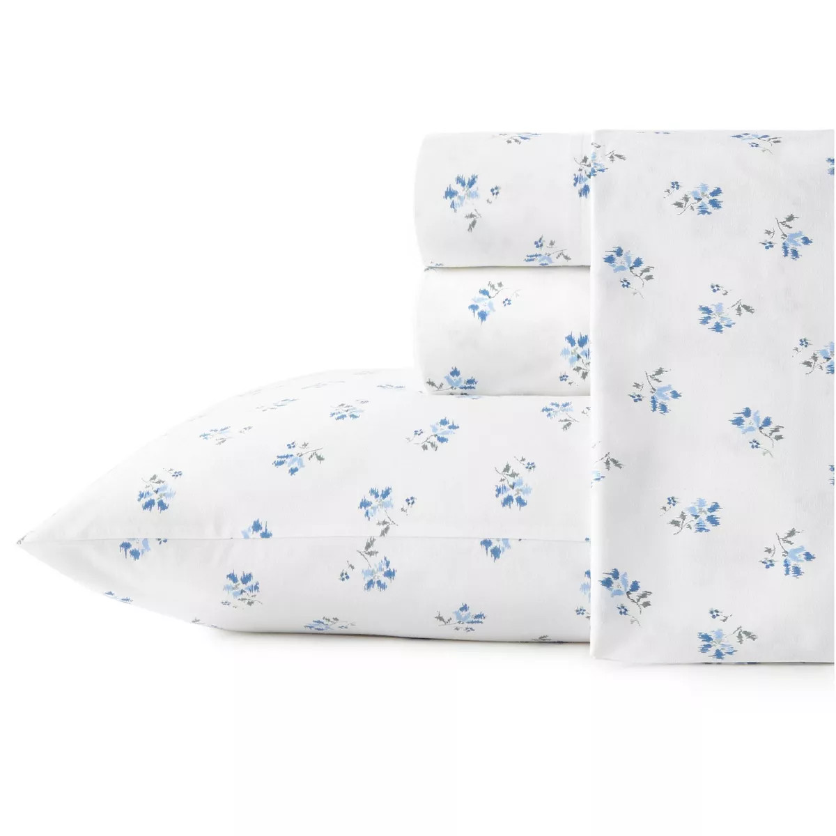 Printed Pattern Percale Cotton Sheet Set - Stone Cottage | Target