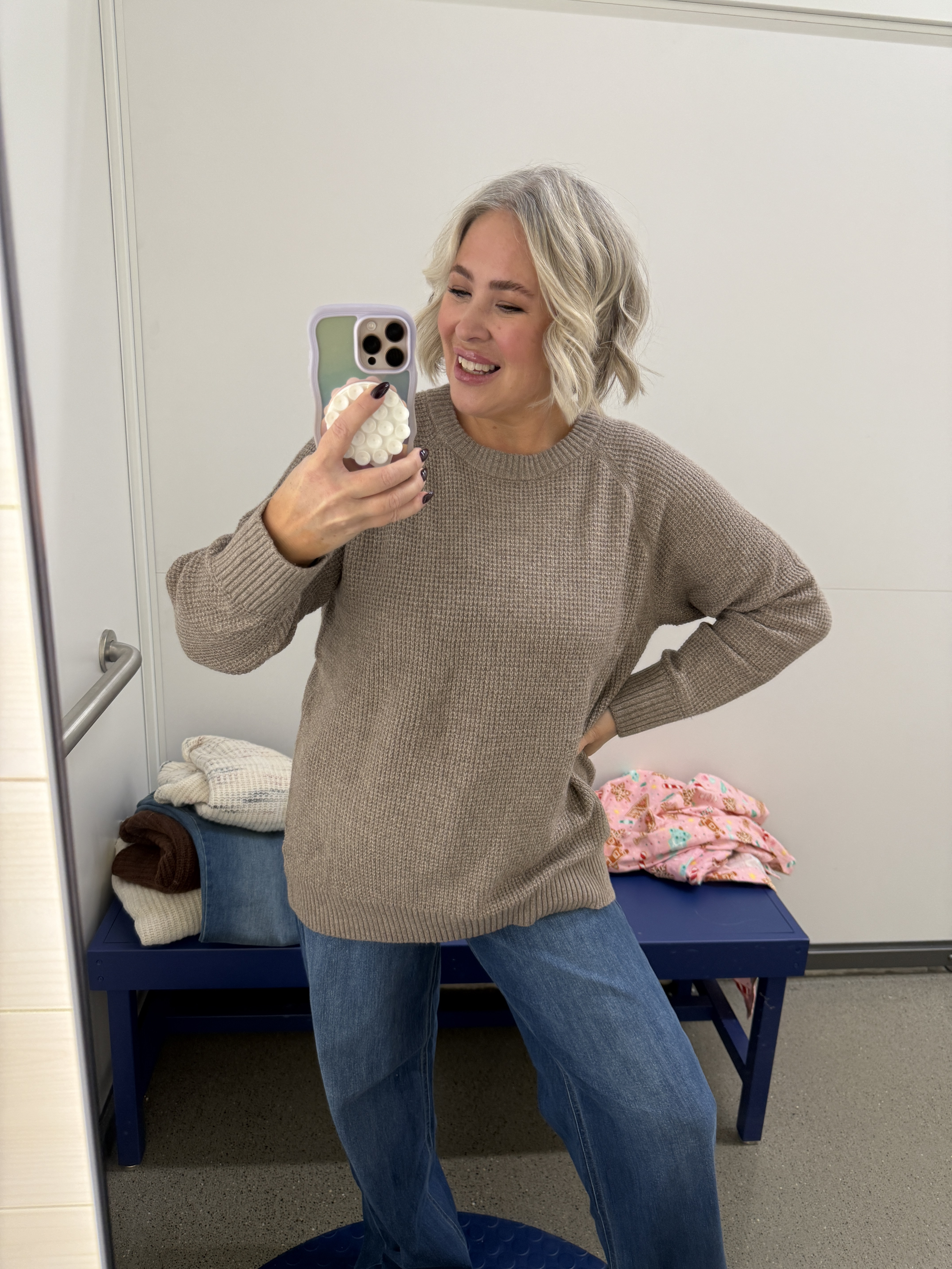Fall fashion picks for my midsize & over 40 gals! 🍁 From jeans that flatter to cozy sweaters you’ll live in, these looks are perfect for fall layering. Tap to shop and find your new go-to pieces! #MidsizeStyle #FallOutfits #Over40Style 

Size large sweater (it runs tts)
Jeans, size 12, needed to get 10 (stay tts)

#LTKSeasonal #LTKMidsize #LTKOver40