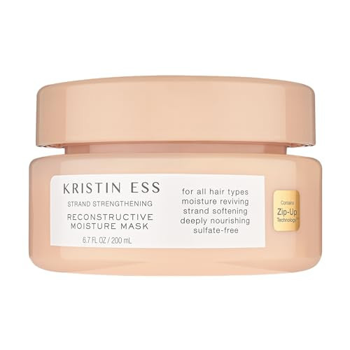 Kristin Ess Hydrating Deep Conditioner Protein Hair Mask - Shea Butter + Coconut Oil Hair Treatment for Dry Damaged Hair - Deep Conditioning, Strengthening, Softening, Anti-Frizz - Pear + Amber Scent | Amazon (US)