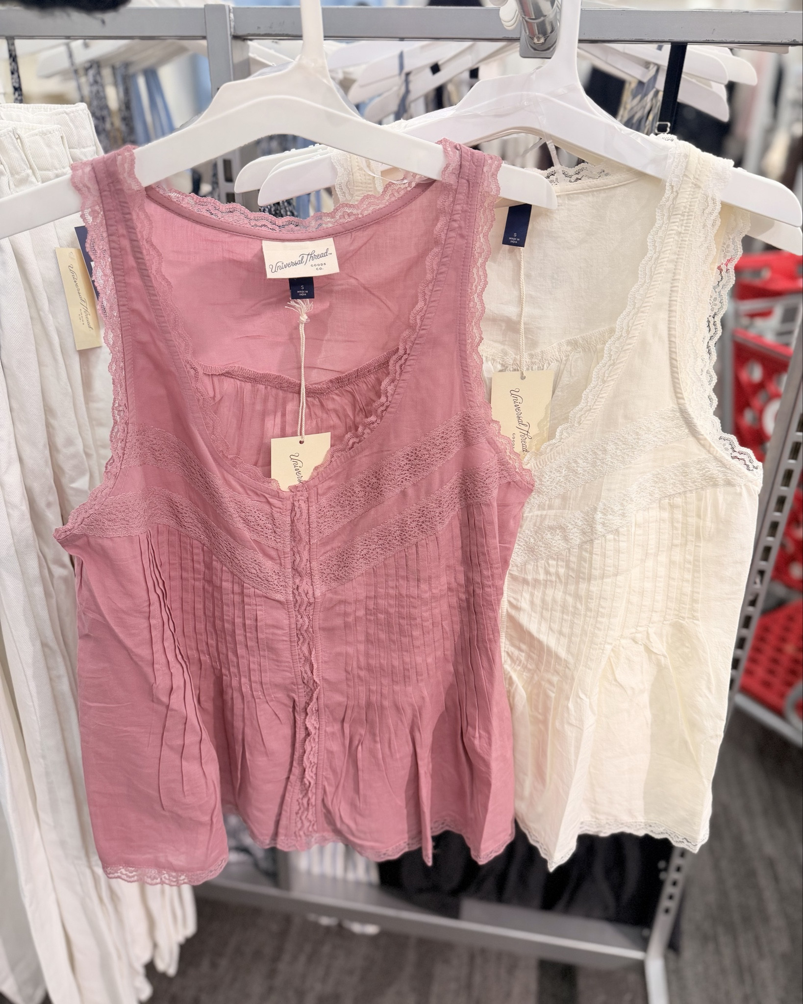 Pintuck lace trim blouses are the perfect spring edition to your wardrobe. 🌷

#LTKootd