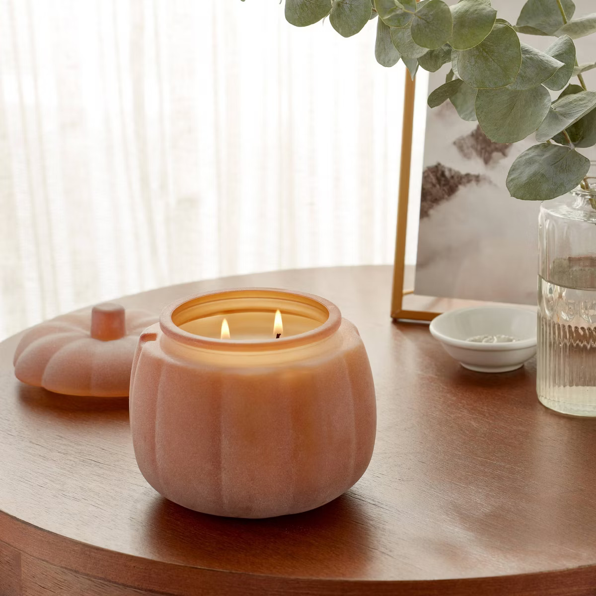 2-Wick Pumpkin Glass Candle Pumpkin Spice Cupcakes 20oz - Threshold™ | Target